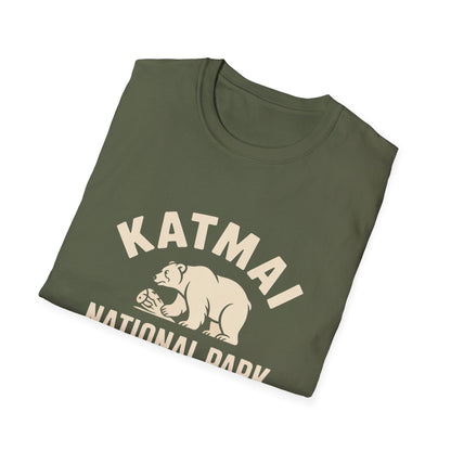 Katmai National Park Bear Graphic Unisex T-Shirt