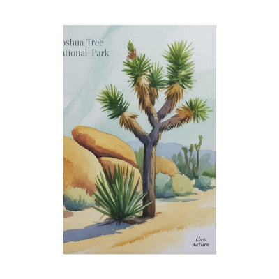 Joshua Tree National Park Watercolor Art Print