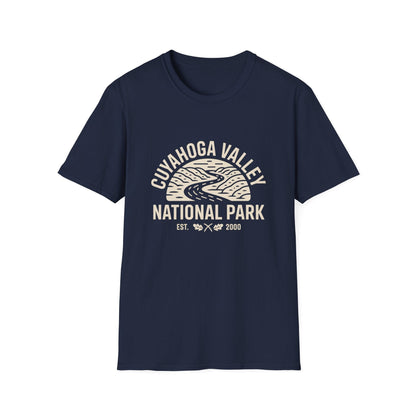 Cuyahoga Valley National Park T-Shirt - Retro Design