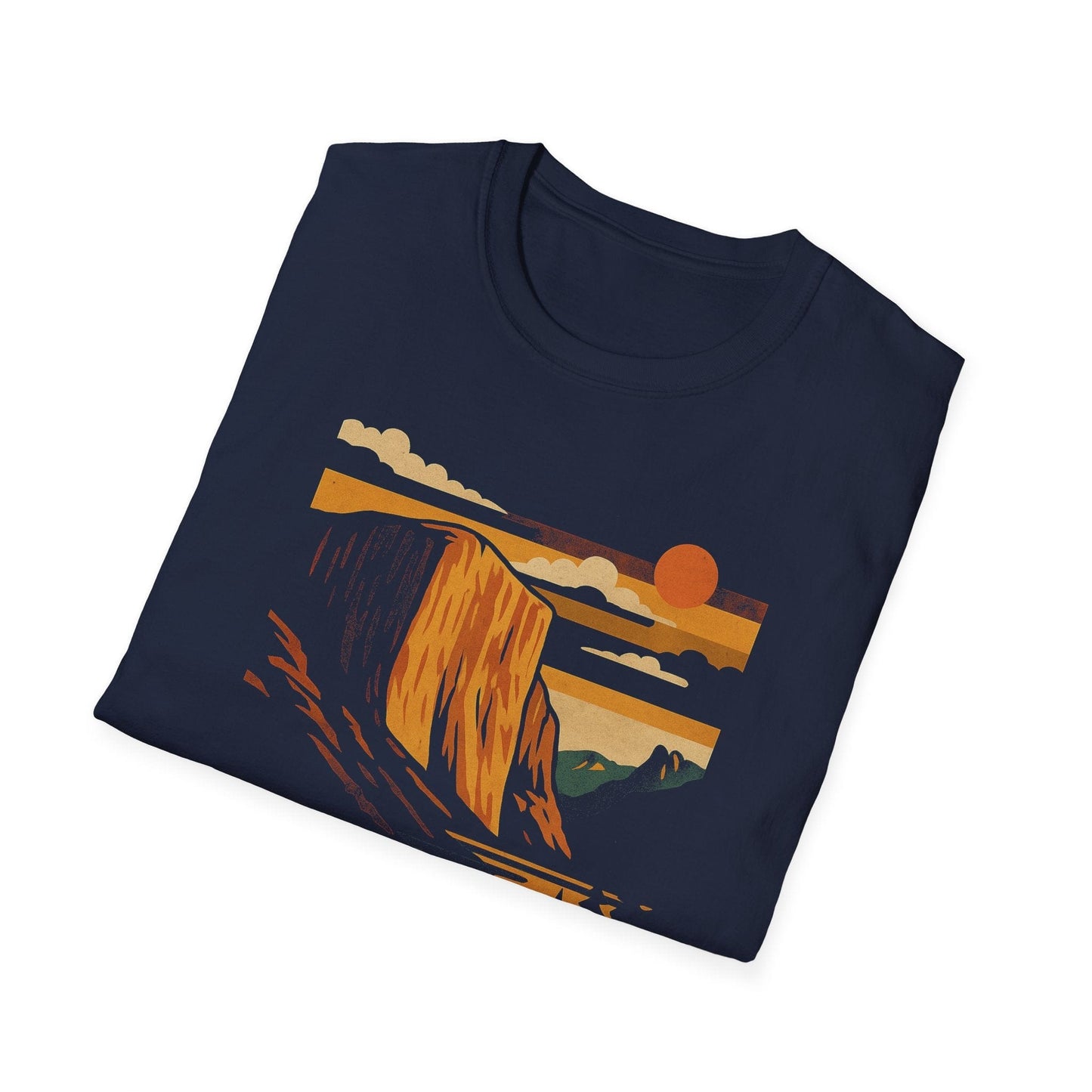 Unisex Softstyle T-Shirt - yosemite (Front Only) - Unisex Softstyle T-Shirt