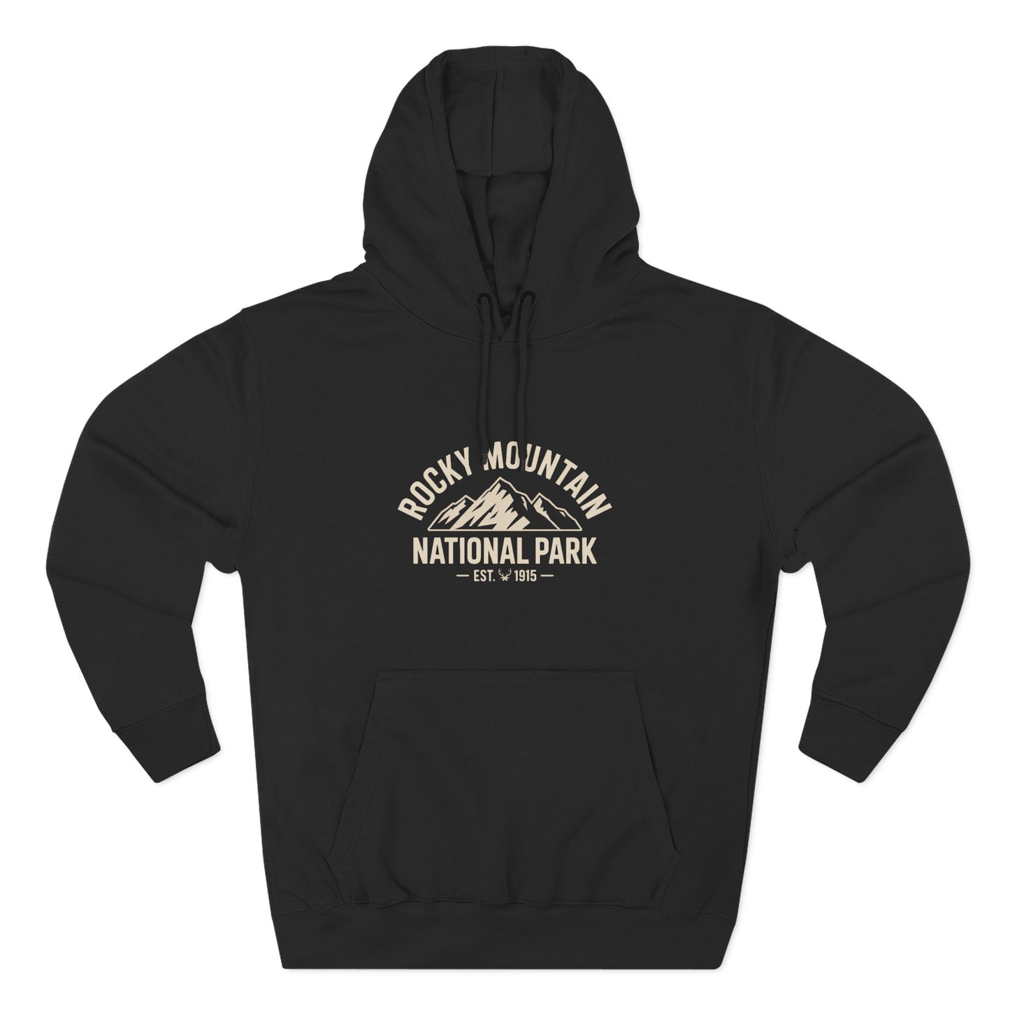 Rocky Mountain National Park Hoodie Cotton Fleece