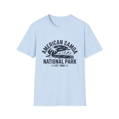 American Samoa National Park T-Shirt - Retro Design