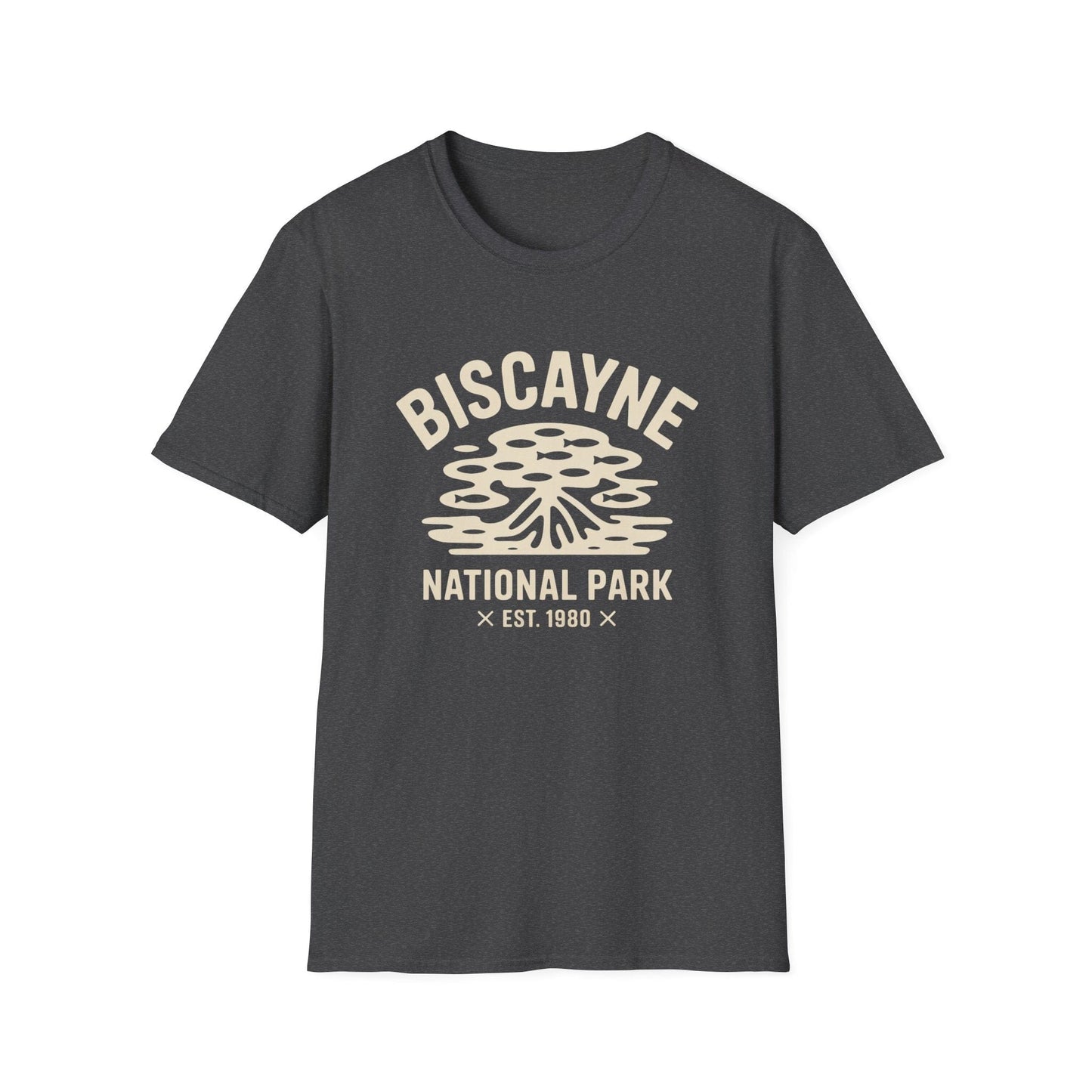 Biscayne National Park Graphic T-Shirt White Cotton