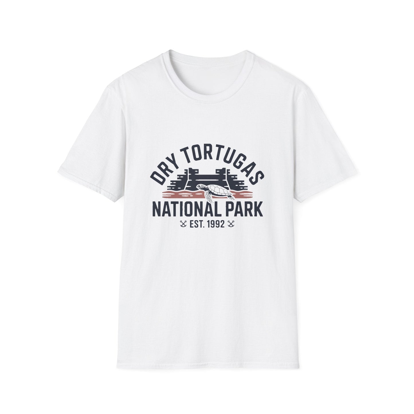 Dry Tortugas National Park T-Shirt with Turtle Design