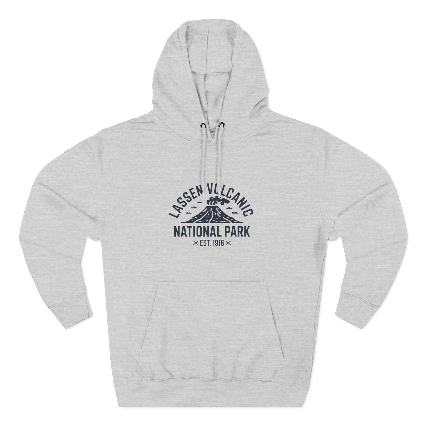 Lassen Volcanic National Park Hoodie Cotton Fleece