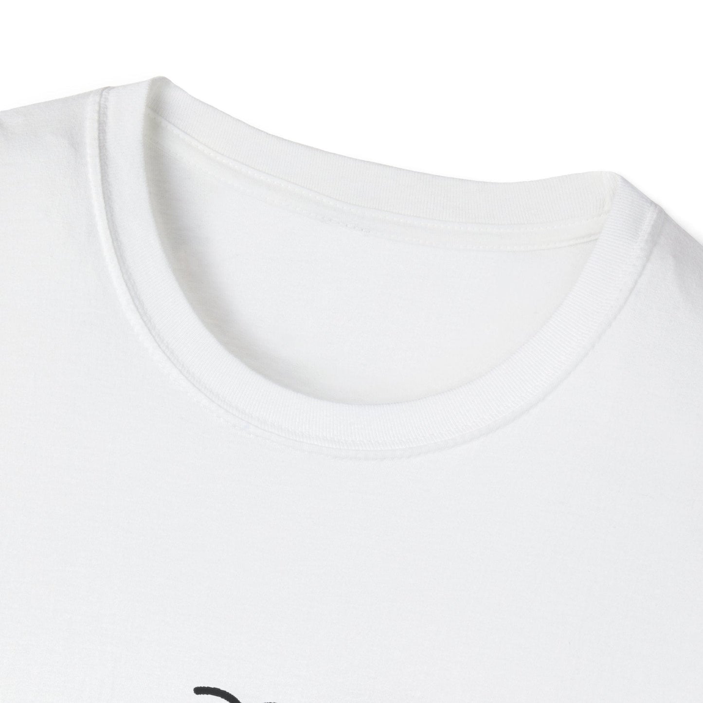 Unisex Softstyle T-Shirt - a-minimalist-digital-illustration-of-a-s_0n_gfrTNTWiEFfhDJ8TDnQ_VyksrZJ2R6mBNNjwI0gDQQ (Front Only) - Unisex Softstyle T-Shirt (Smart: Original on light)