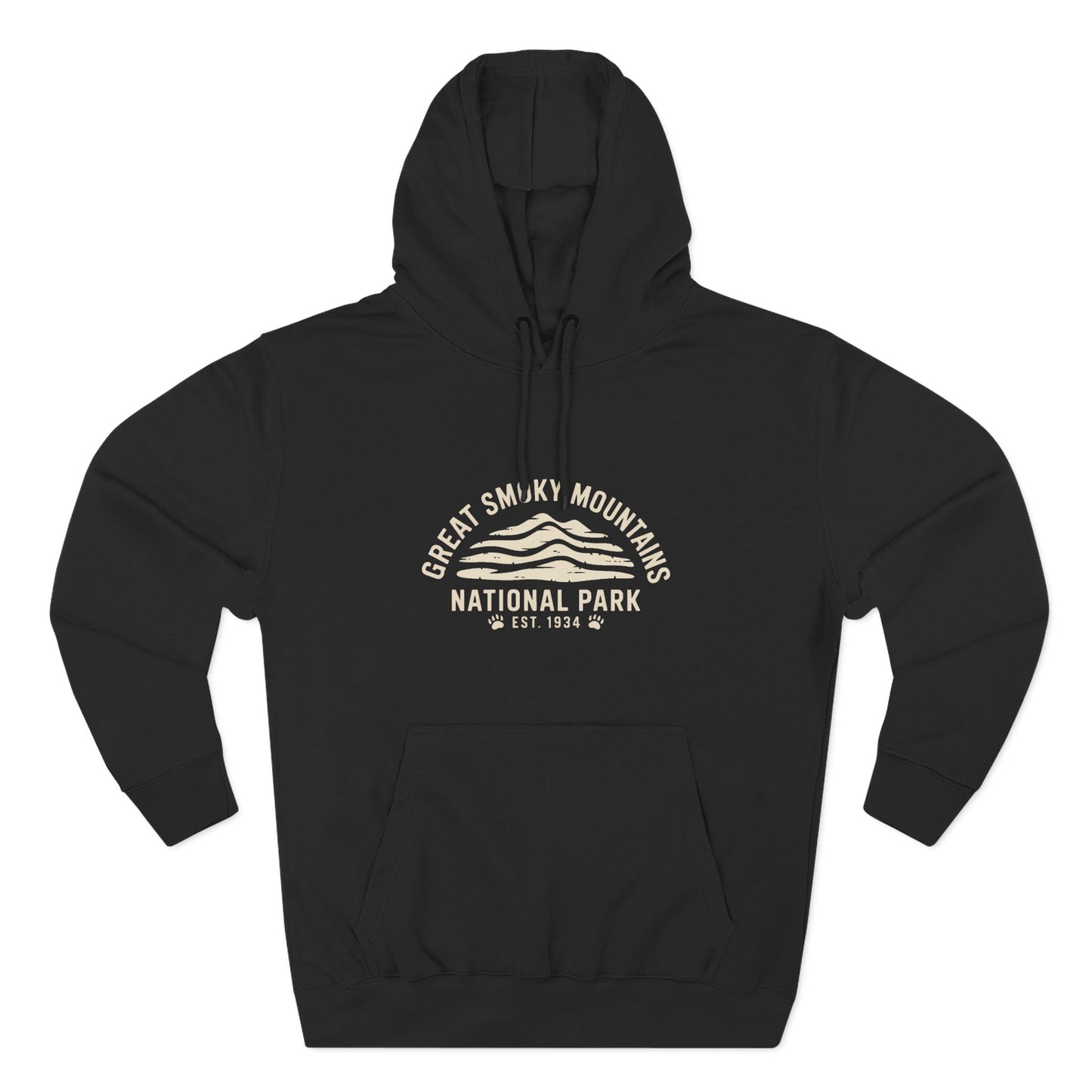 Great Smoky Mountains National Park Hoodie - Combed Cotton