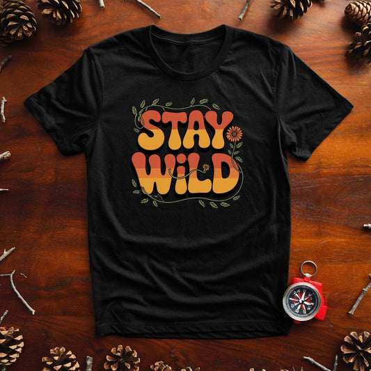Stay Wild Graphic T-Shirt - Live Nature