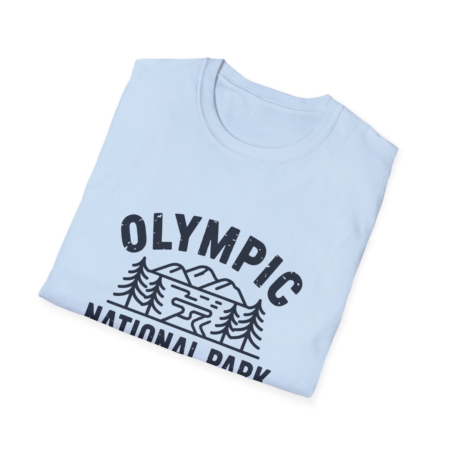 Olympic National Park Graphic Unisex T-Shirt White