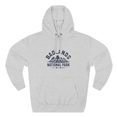 Badlands National Park Graphic Fleece Hoodie Cotton Blend