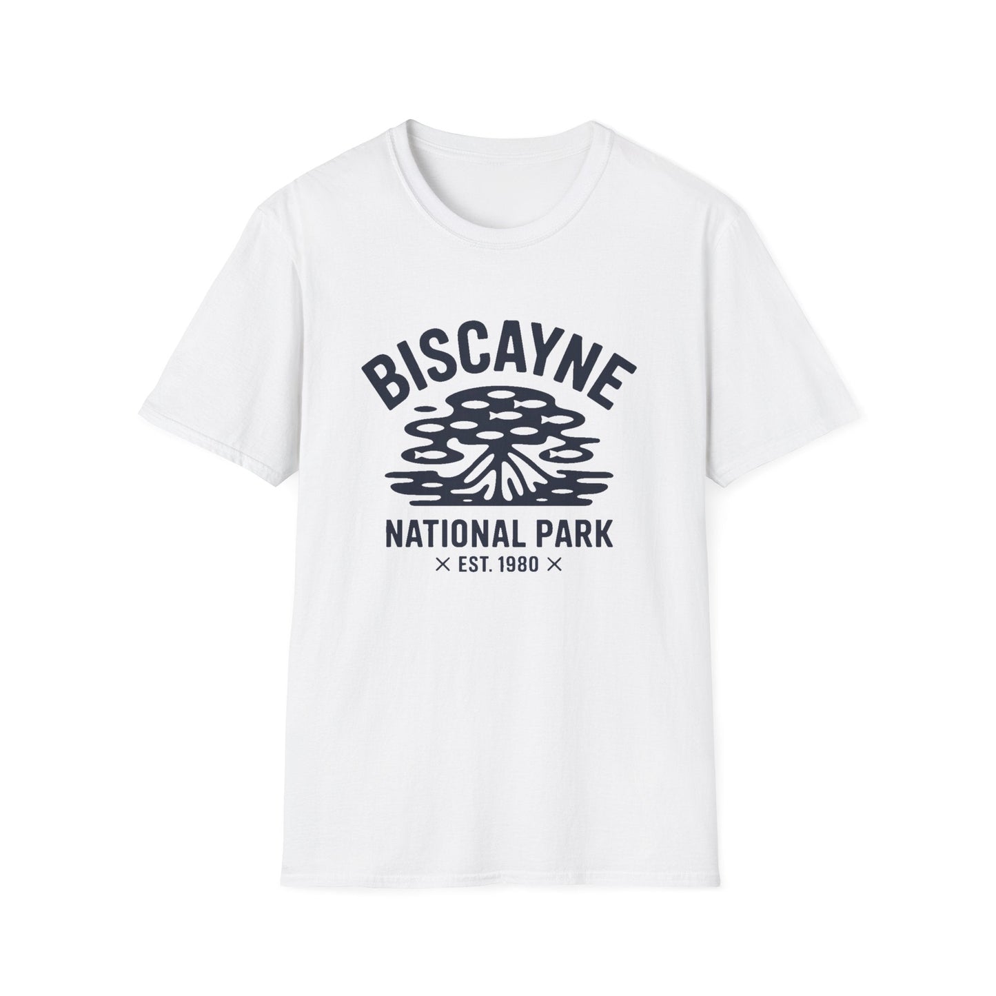Biscayne National Park Graphic T-Shirt White Cotton