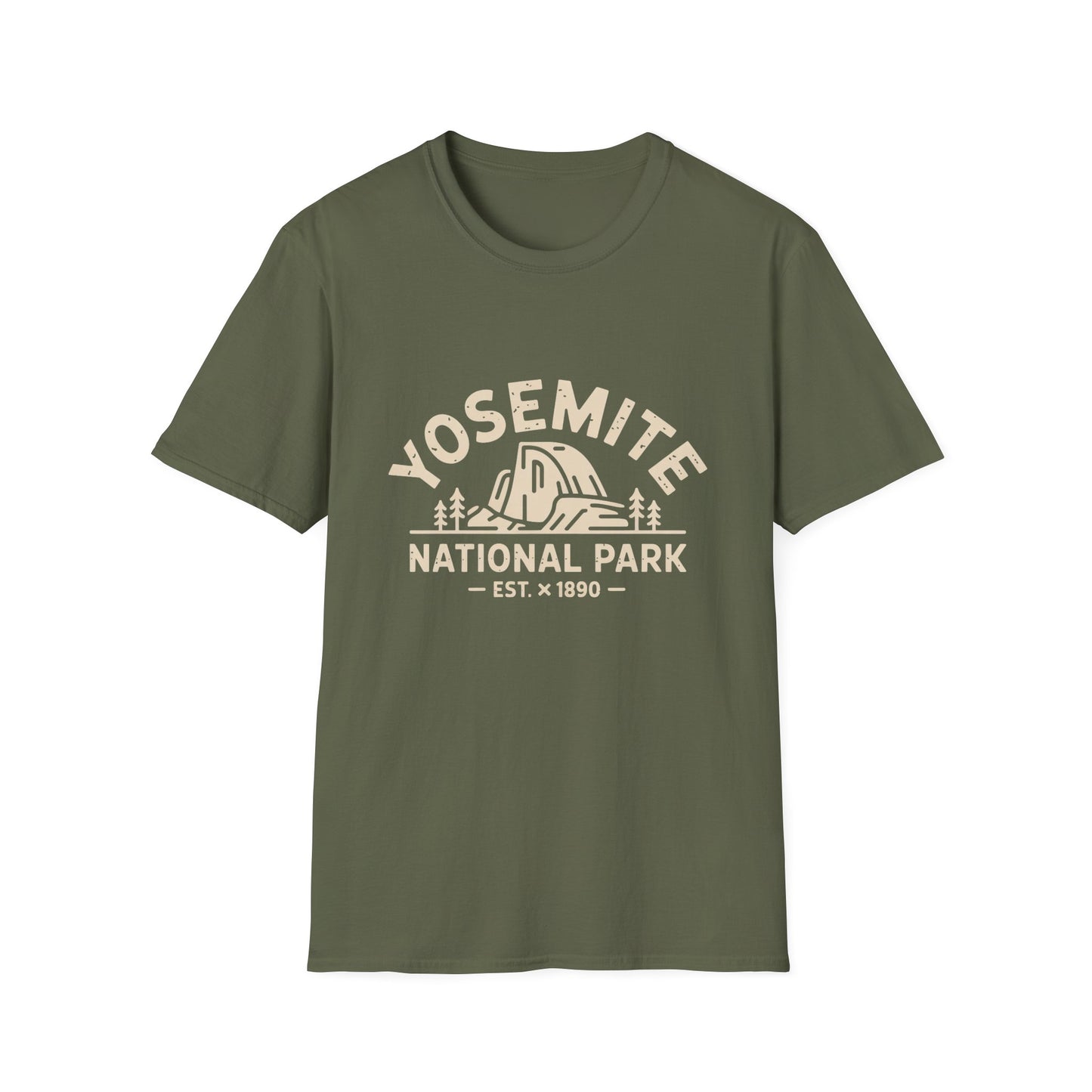 Yosemite National Park Retro Logo T-Shirt
