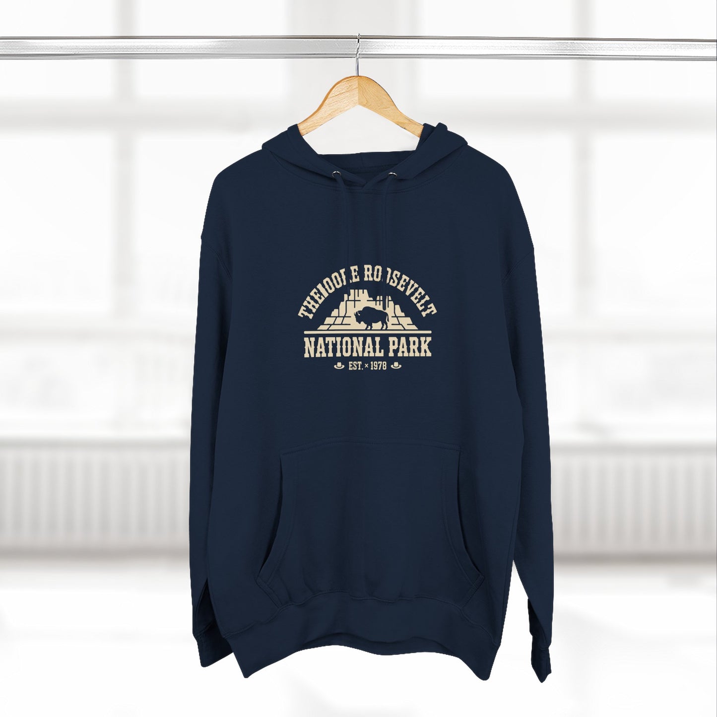Theodore Roosevelt National Park White Hoodie