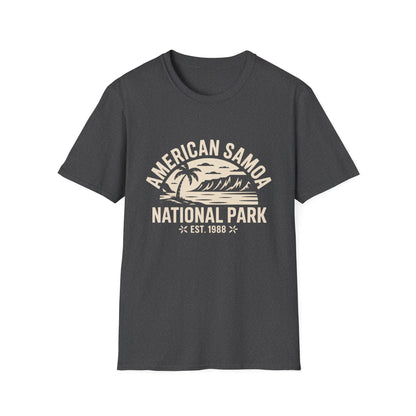American Samoa National Park T-Shirt Est. 1988 Design