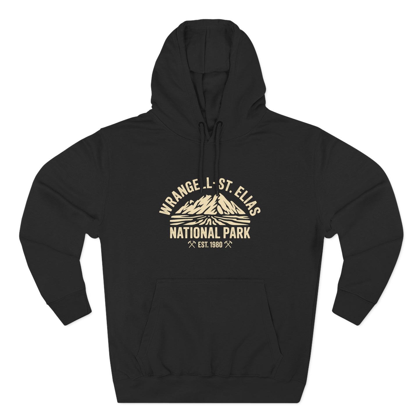 Wrangell-St. Elias National Park Hoodie Cotton Fleece