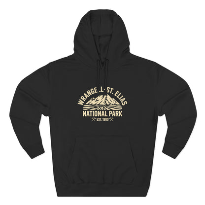 Wrangell-St. Elias National Park Hoodie Cotton Fleece