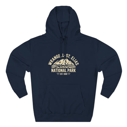 Wrangell-St. Elias National Park Hoodie Cotton Fleece