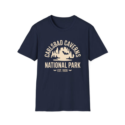 Carlsbad Caverns National Park T-Shirt Est. 1930 Design