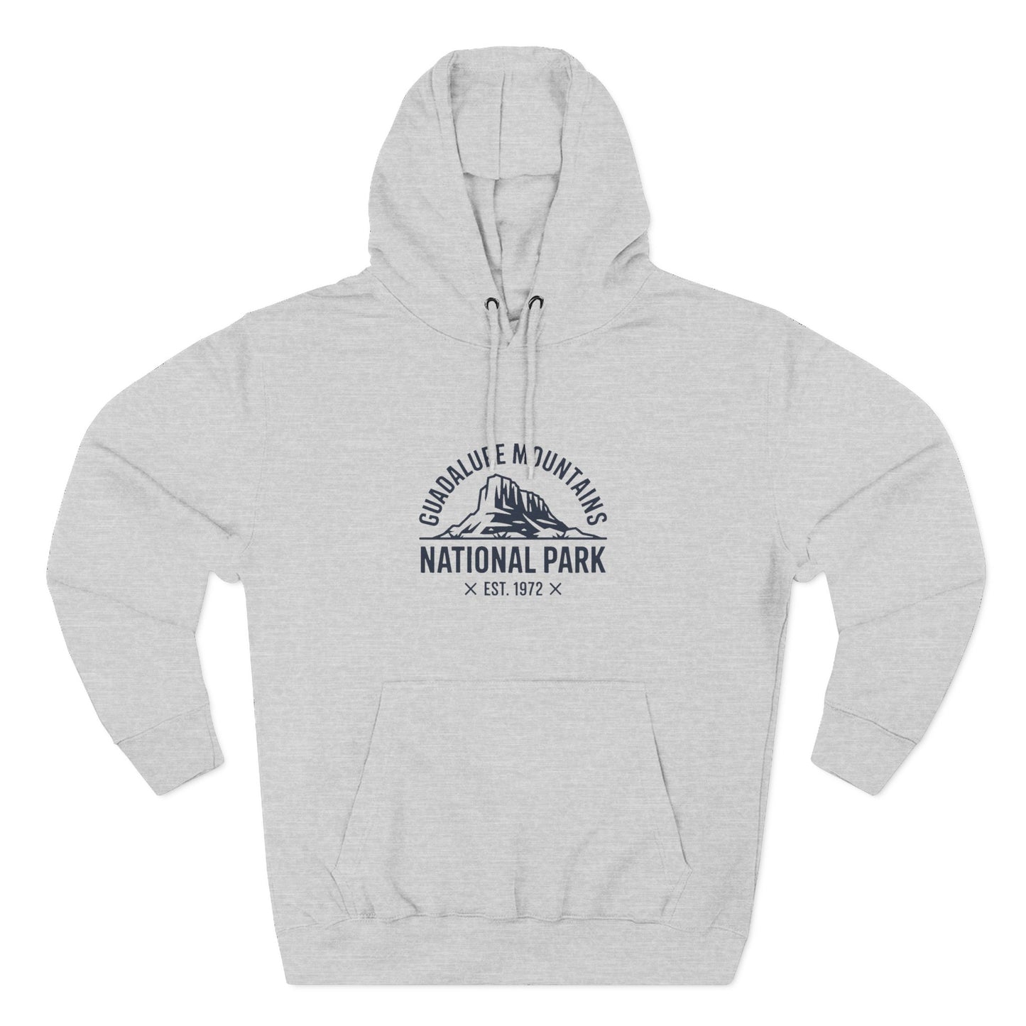 Guadalupe Mountains National Park Fleece Hoodie White