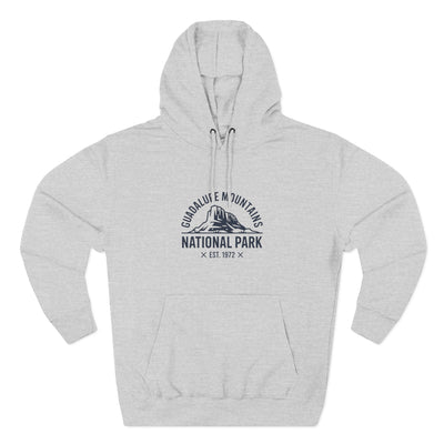 Guadalupe Mountains National Park Fleece Hoodie White