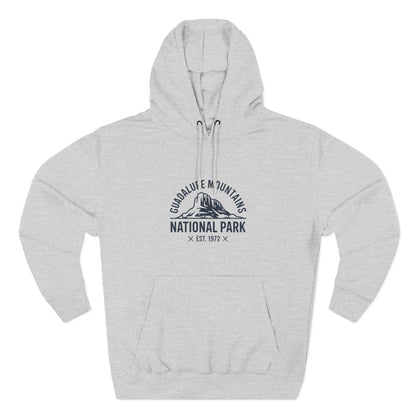 Guadalupe Mountains National Park Fleece Hoodie White