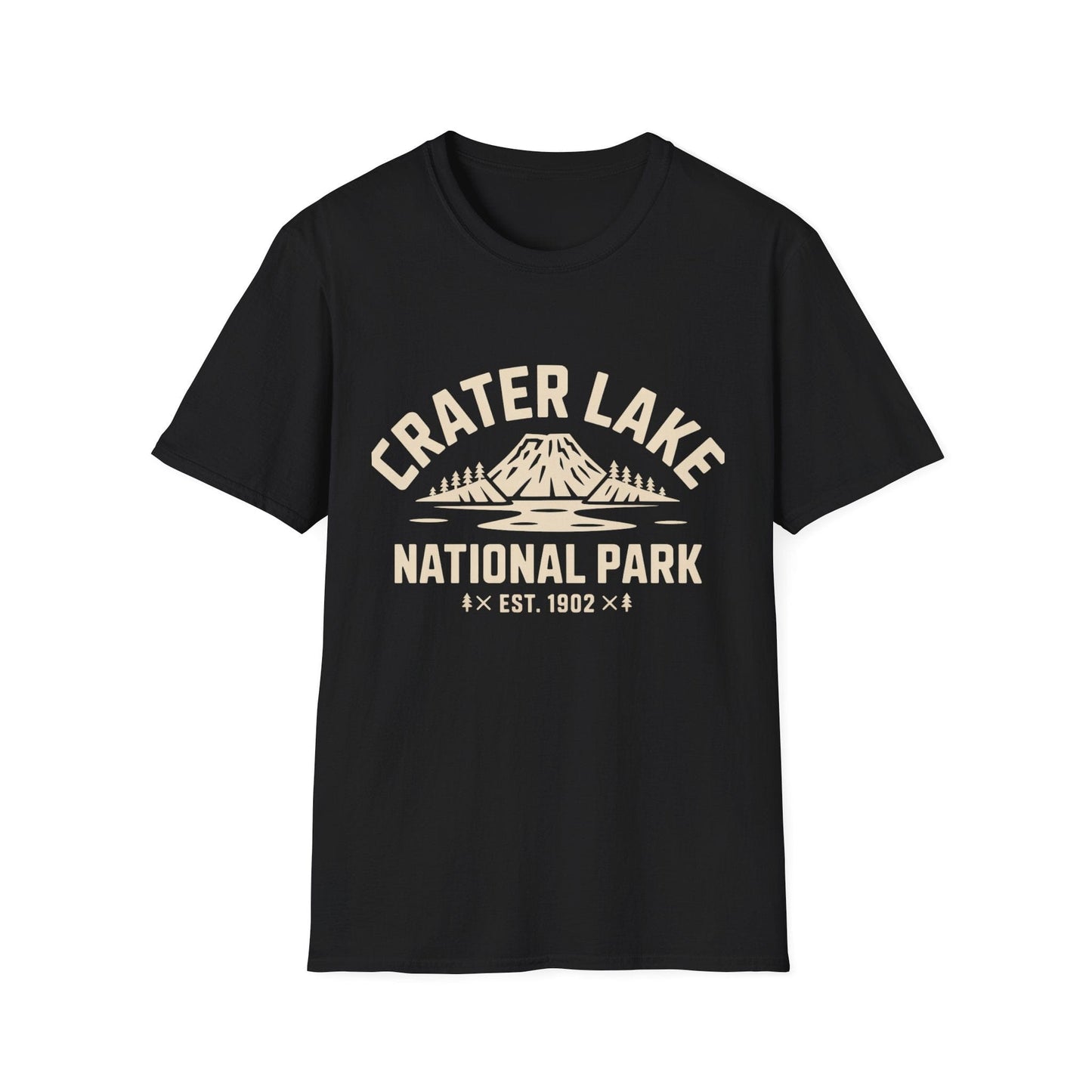 Crater Lake National Park Graphic T-Shirt White