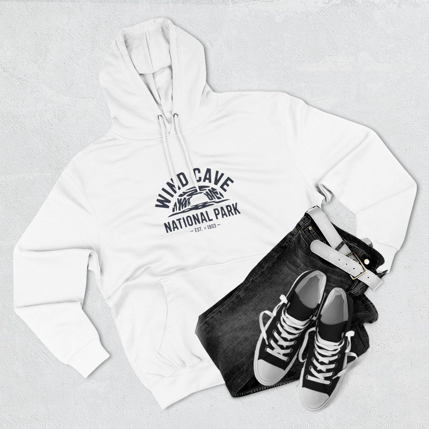 Wind Cave National Park Cotton Hoodie Limited Edition