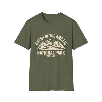 Gates of the Arctic National Park Retro T-Shirt