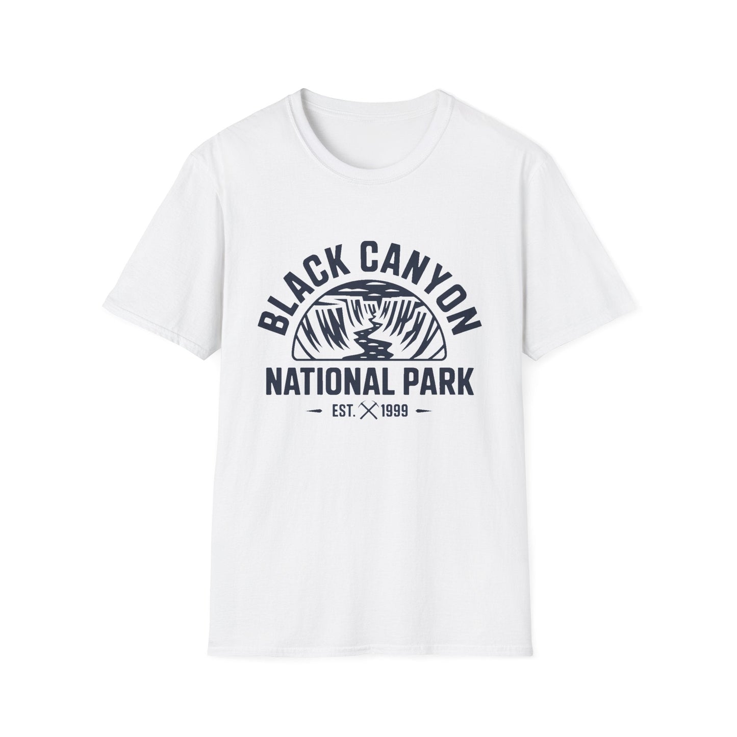 Black Canyon National Park Logo T-Shirt White