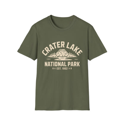 Crater Lake National Park Graphic T-Shirt White