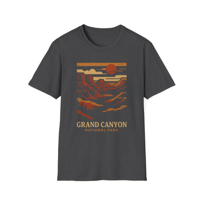 Unisex Softstyle T-Shirt - grand canyon nation (Front Only) - Unisex Softstyle T-Shirt