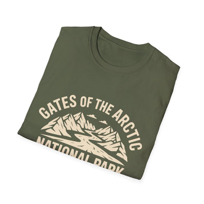 Gates of the Arctic National Park Retro T-Shirt