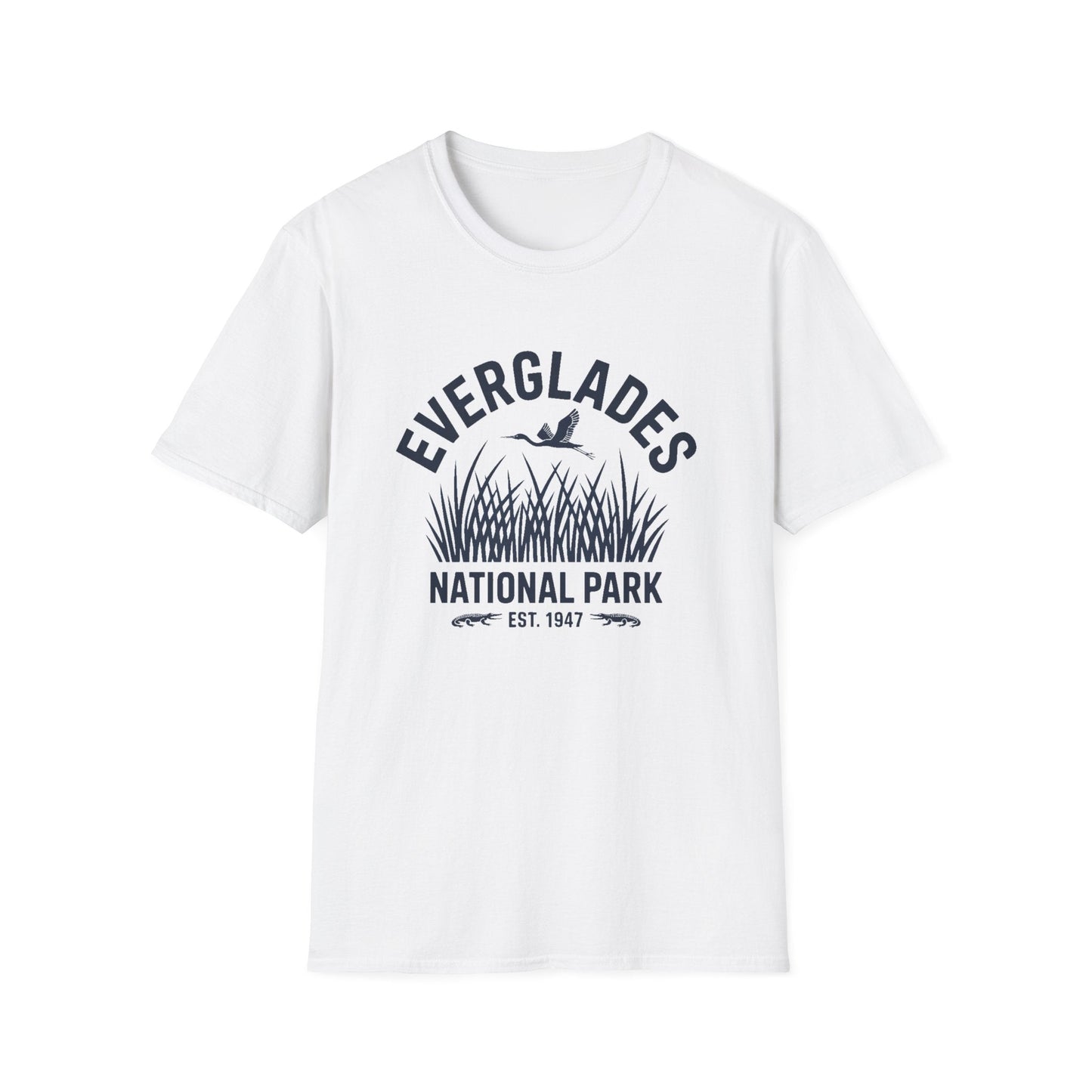 Everglades National Park T-Shirt White Softstyle Tee