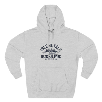 Isle Royale National Park Fleece Hoodie Cotton Blend