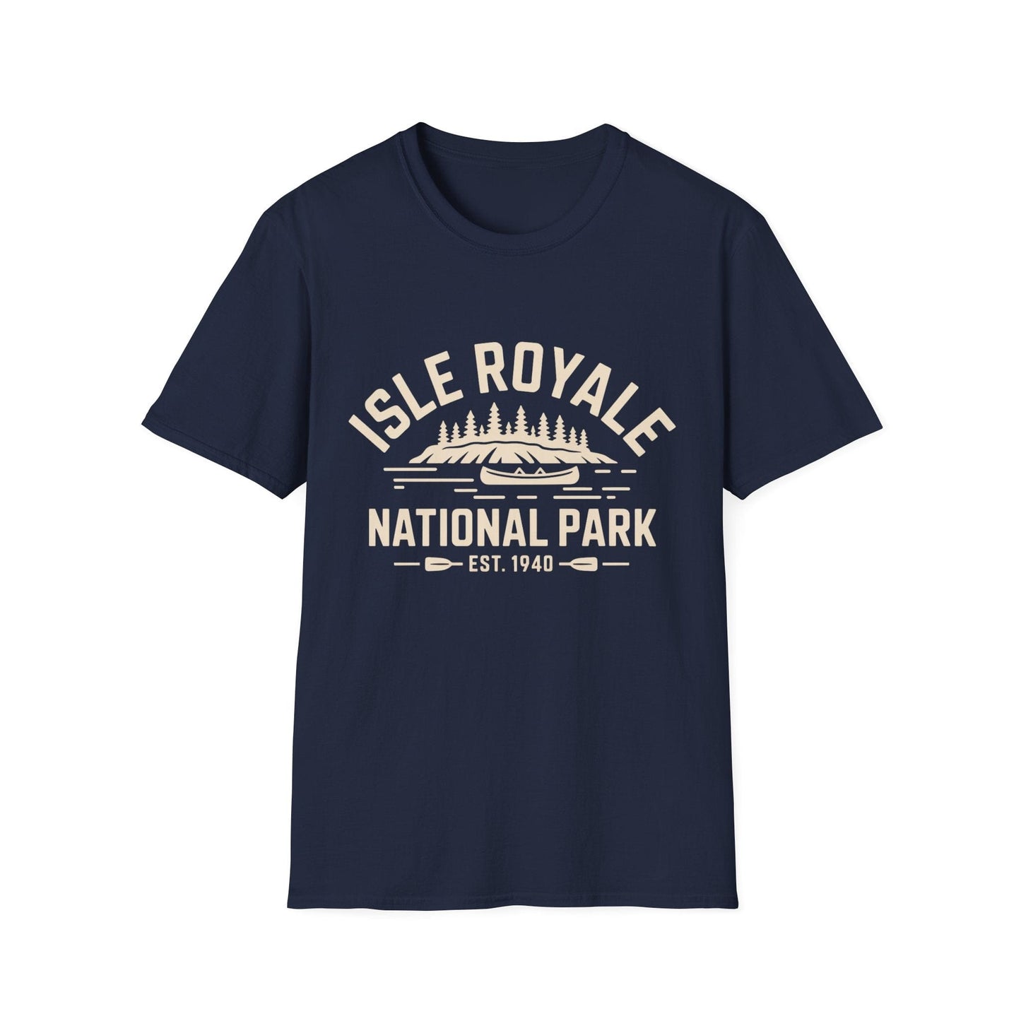 Isle Royale National Park T-Shirt - Retro Outdoor Design