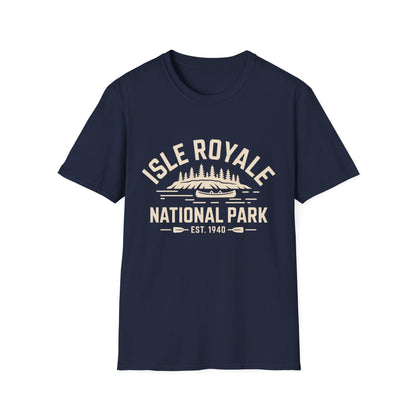 Isle Royale National Park T-Shirt - Retro Outdoor Design