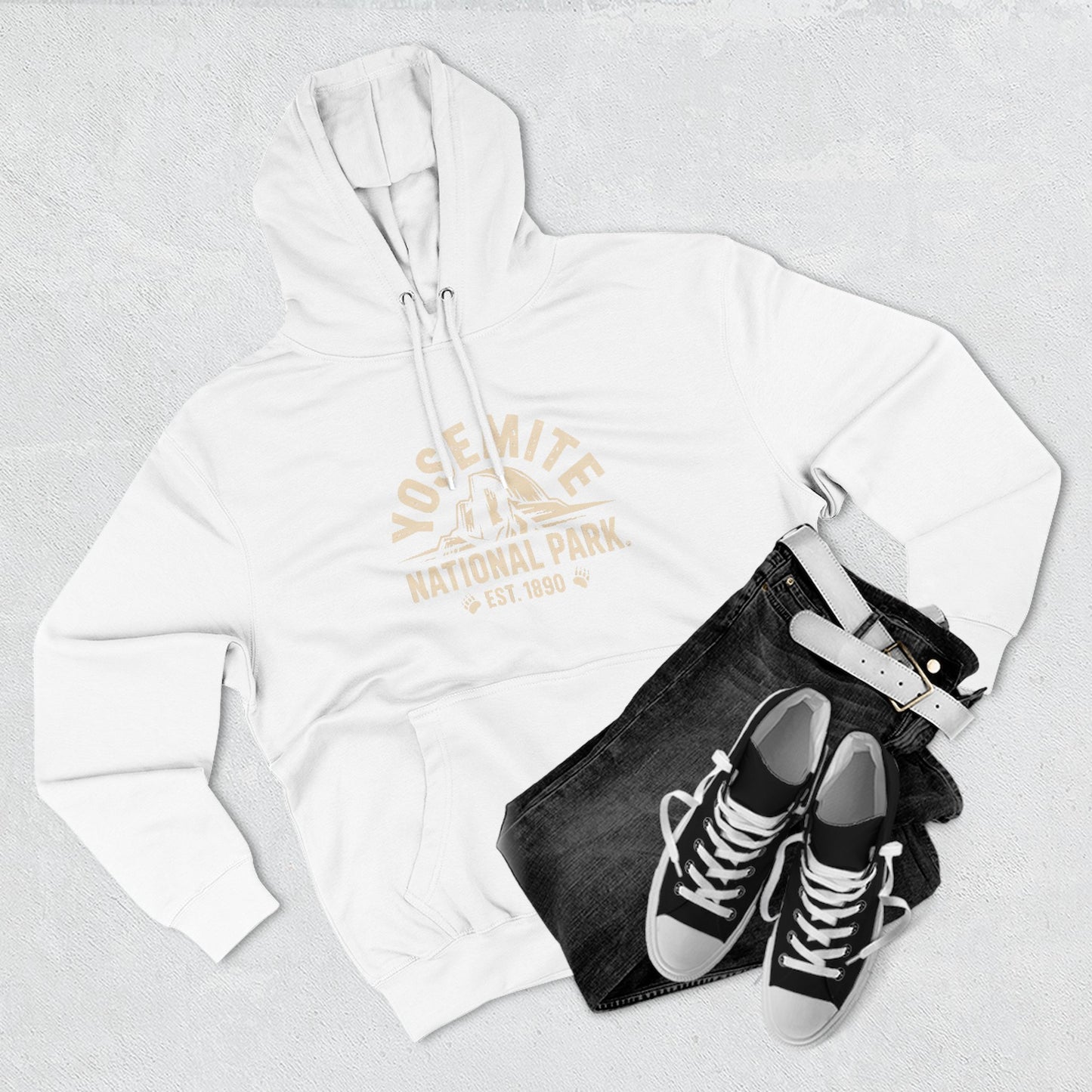 Yosemite National Park Est. 1890 Fleece Hoodie