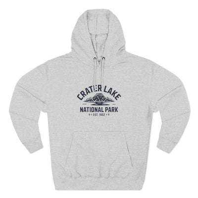 Crater Lake National Park Fleece Hoodie Ring Spun Cotton