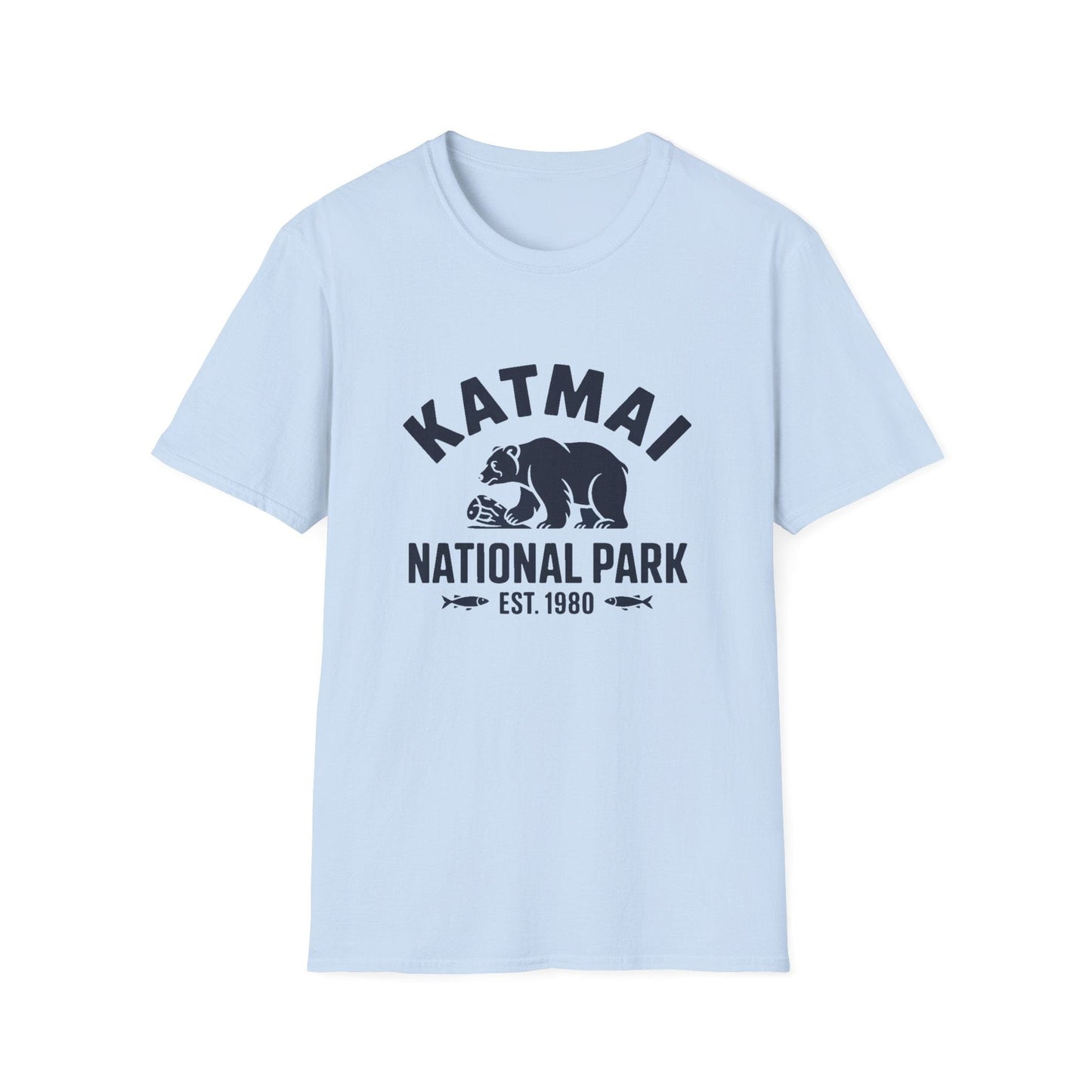 Katmai National Park Bear Graphic Unisex T-Shirt