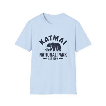 Katmai National Park Bear Graphic Unisex T-Shirt