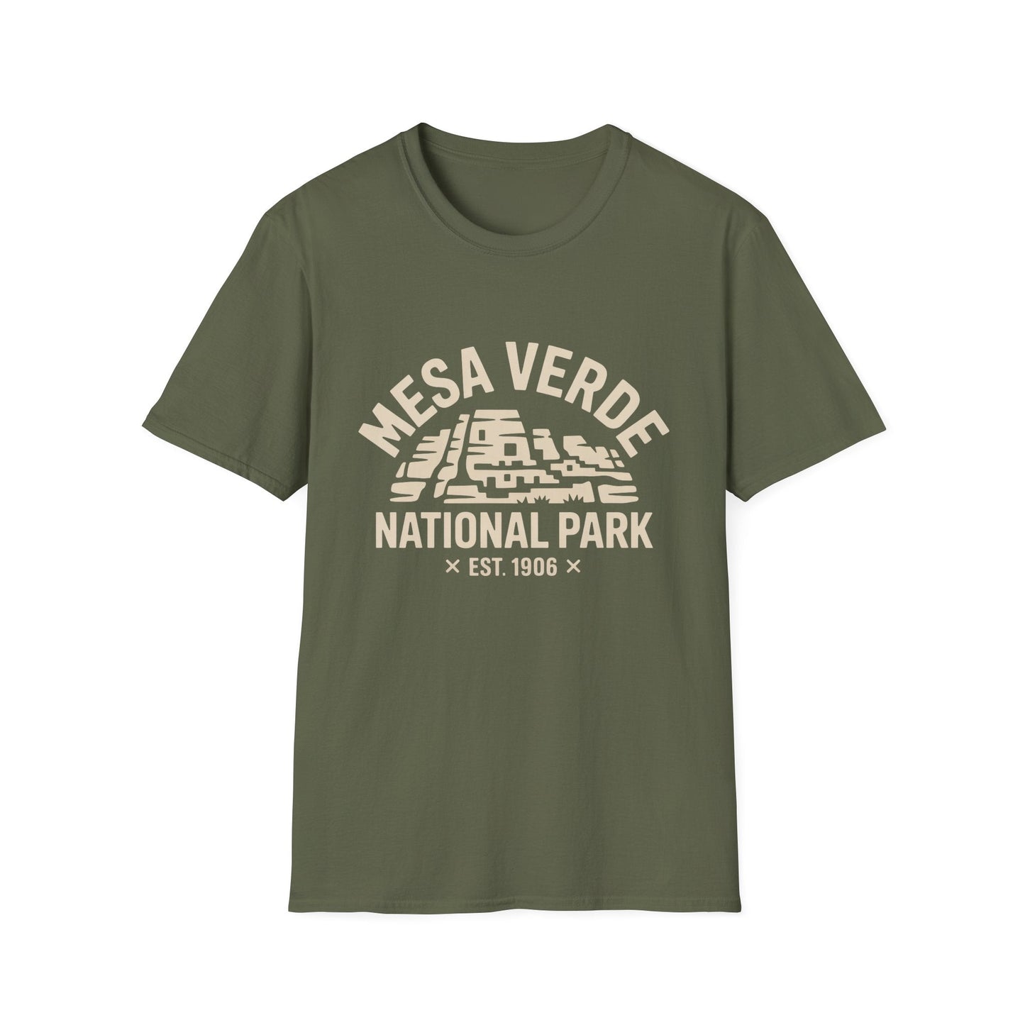 Mesa Verde National Park 1906 T-Shirt - Unisex Softstyle
