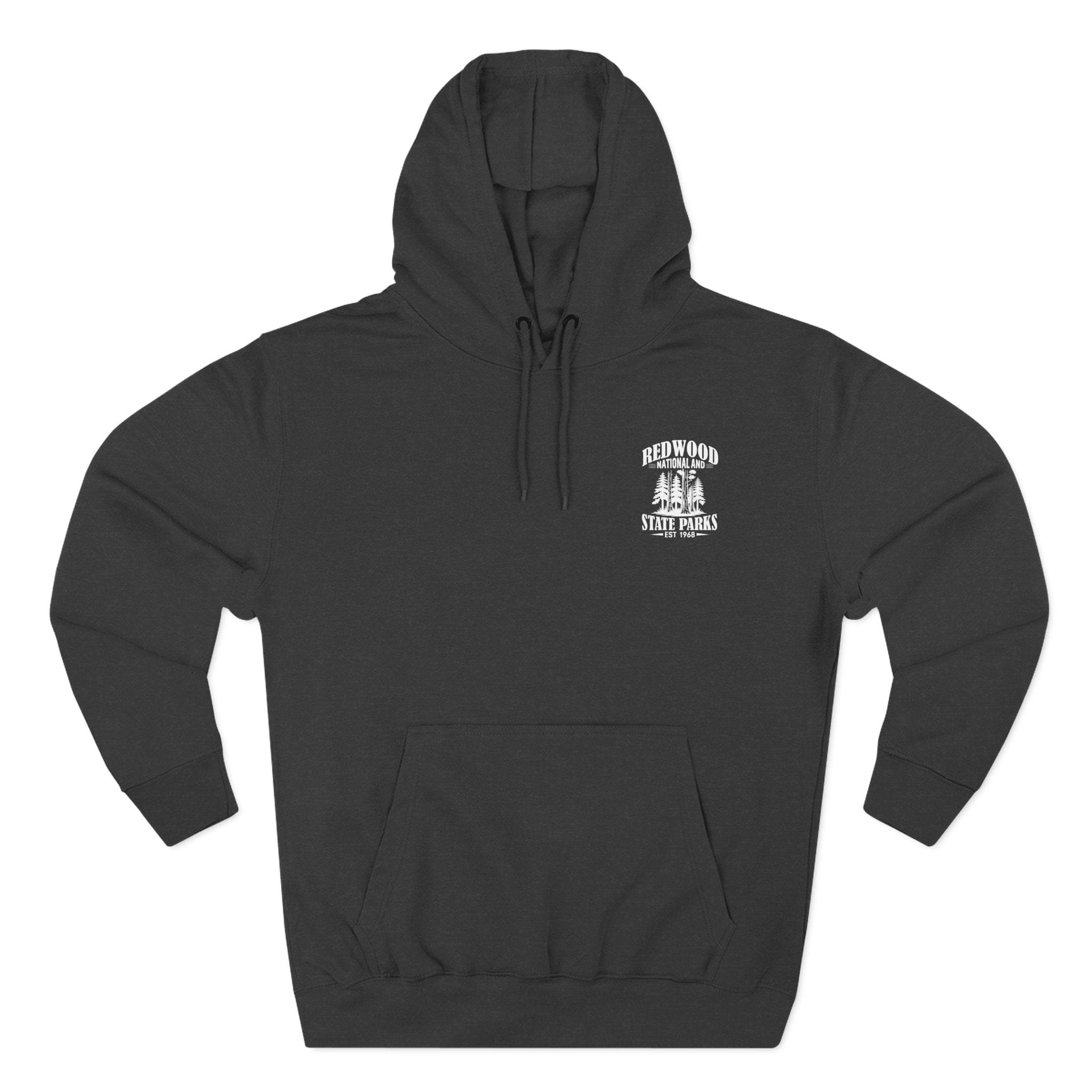 Redwood State Parks Graphic White Hoodie
