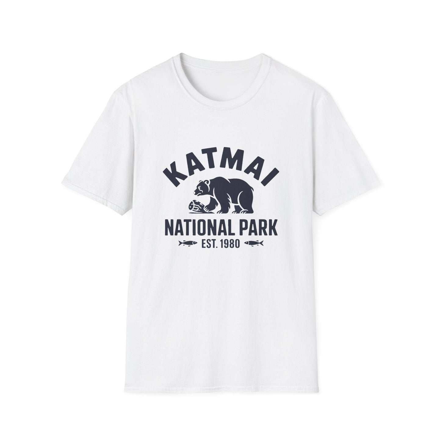 Katmai National Park Bear Graphic Unisex T-Shirt