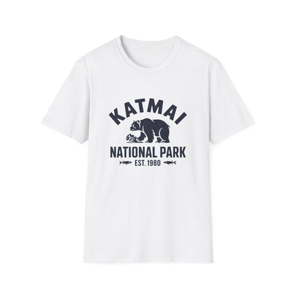 Katmai National Park Bear Graphic Unisex T-Shirt