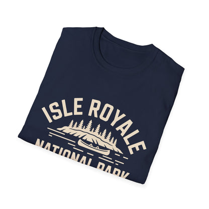 Isle Royale National Park T-Shirt - Retro Outdoor Design