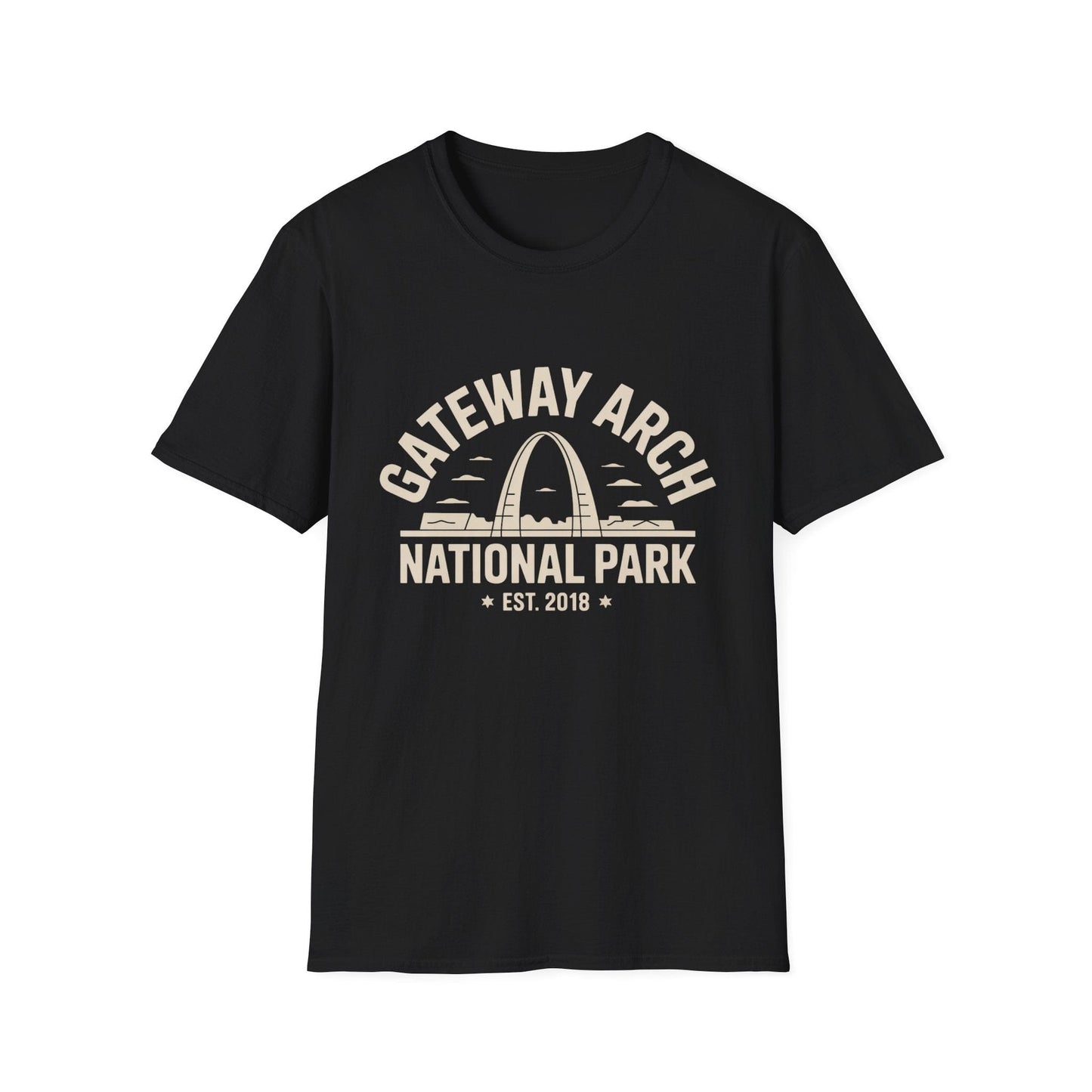 Gateway Arch National Park T-Shirt - Retro Design