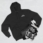 Wildflower Meadow Hoodie | Trail-Worn Fleece - Black