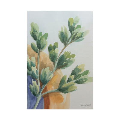 Live Nature Sagebrush Watercolor Art Print