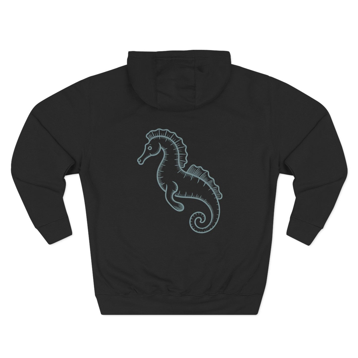 Three-Panel Fleece Hoodie - 0004_1_a-stylized-illustration-of-a-singular-se_kVVP5y8ETFy_BOCHYw2LoQ_75EpC0H_SquRKMhGxb4b3A (Front+Back) - Three-Panel Fleece Hoodie