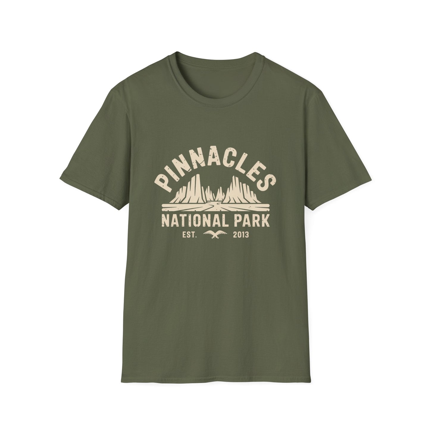 Pinnacles National Park Retro Logo T-Shirt